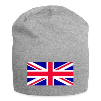 Great Britain - Union Jack - Jersey Beanie - heather grey - Front