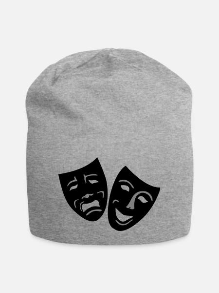 Masks - Jersey Beanie - heather grey