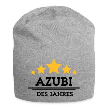 azubi des Jahres - Jersey-Beanie - Grau meliert - Vorne