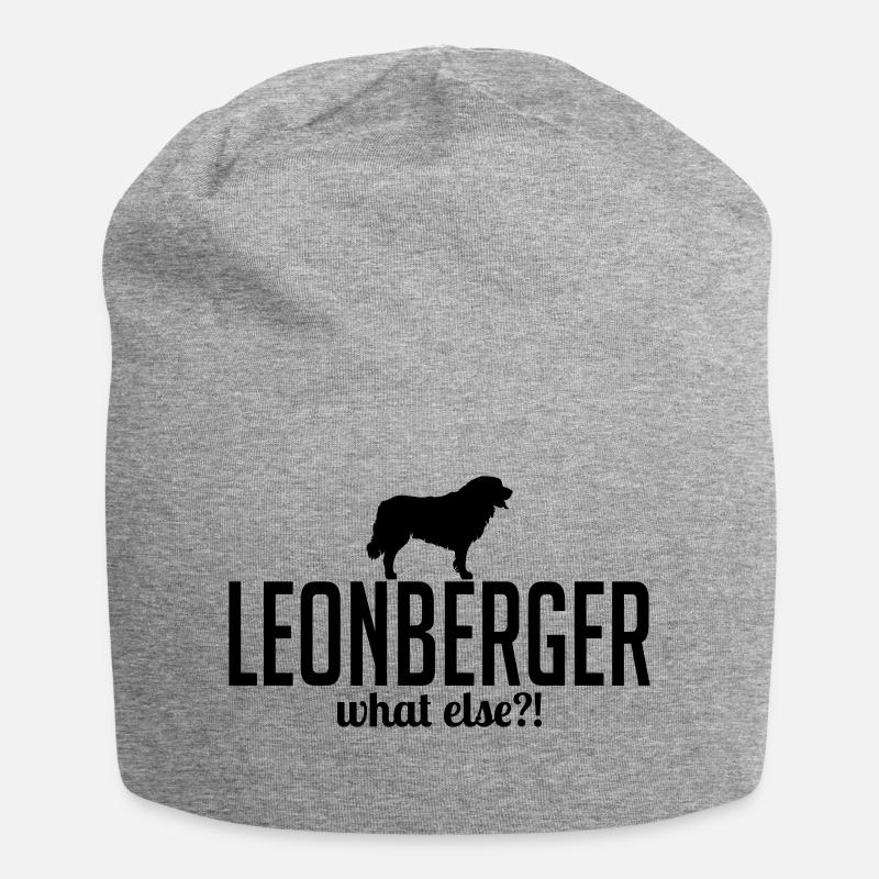 LEONBERGER what else - Jersey-Beanie - Grau meliert