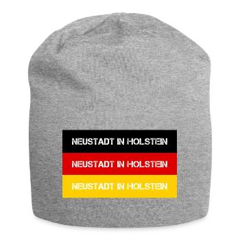 VILLE holstein NEUSTADT, ALLEMAGNE - Bonnet en jersey - gris chiné - Devant