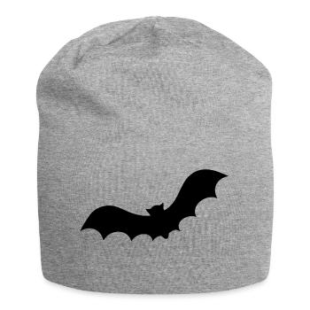 chauve-souris - Bonnet en jersey - gris chiné - Devant