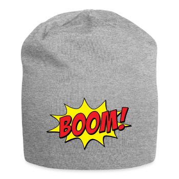 Boom Kloppo! - Jersey Beanie - heather grey - Front