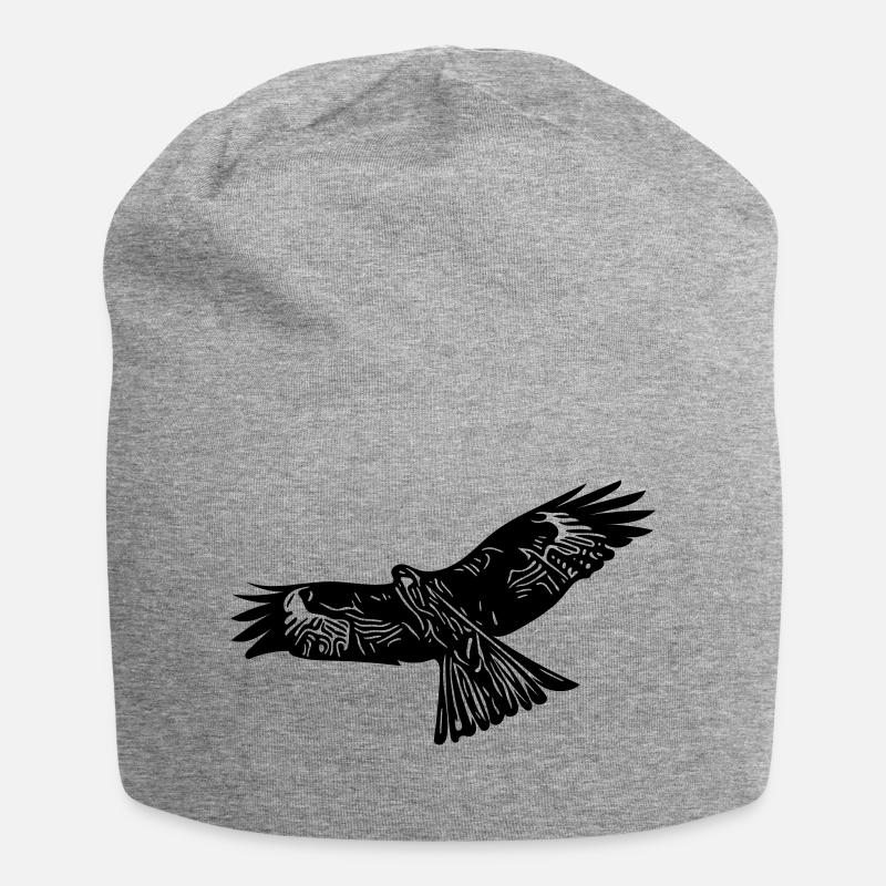 Eagle - Jersey Beanie - heather grey