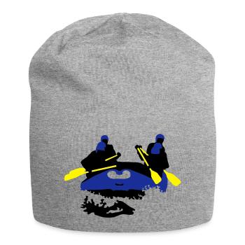 rafting - Jersey Beanie - heather grey - Front