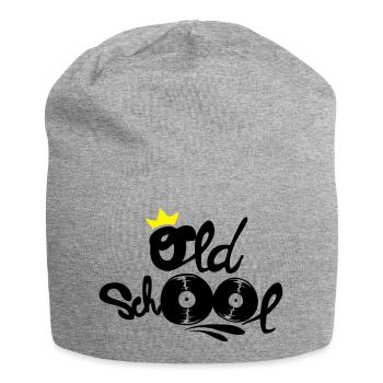 Old school - Bonnet en jersey - gris chiné - Devant