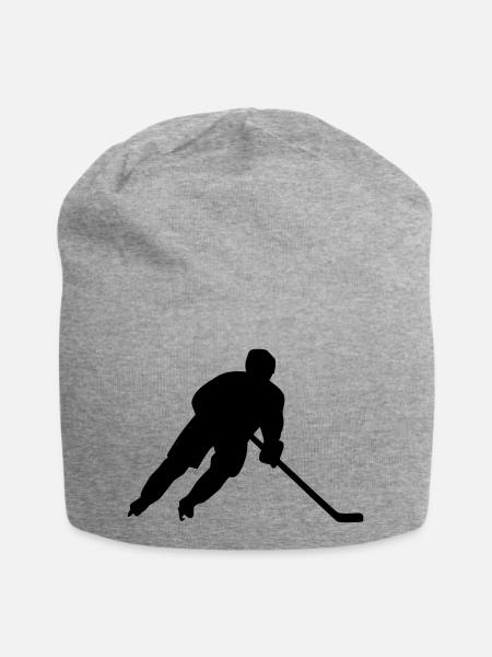 Eishockey - Jersey-Beanie - Grau meliert