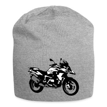 R 1250GS_dreifarbig - Jersey-Beanie - Grau meliert - Vorne