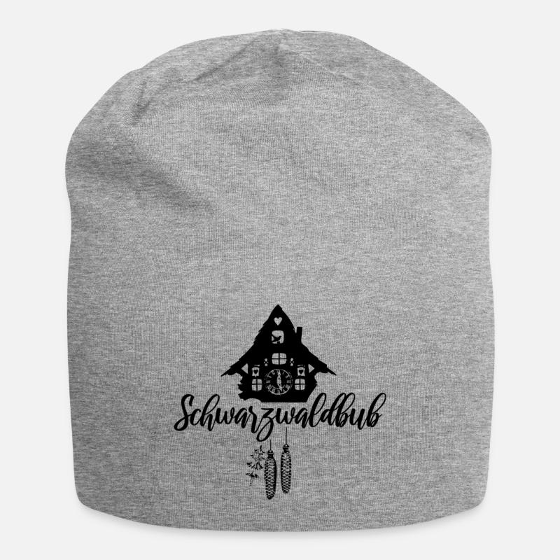Black Forest Boy - Jersey Beanie - heather grey