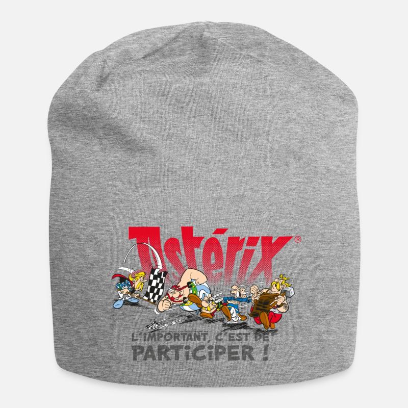 Astérix - L'important, c'est de participier! - Bonnet en jersey - gris chiné
