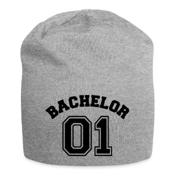 Bachelor 01 - Bonnet en jersey - gris chiné - Devant
