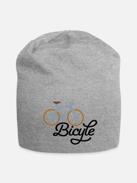 Ride on Bicycle - Jersey-Beanie - Grau meliert