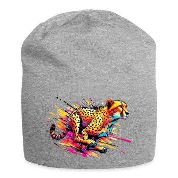 Gepard - Jersey-Beanie - Grau meliert - Vorne