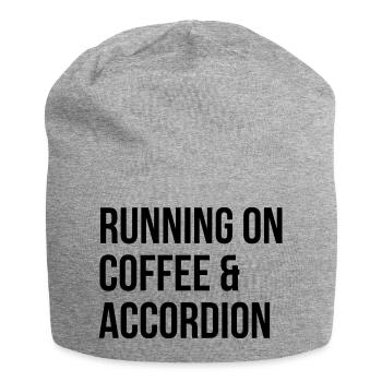 Akkordeon, Akkordeon, Akkordeon - Jersey-Beanie - Grau meliert - Vorne