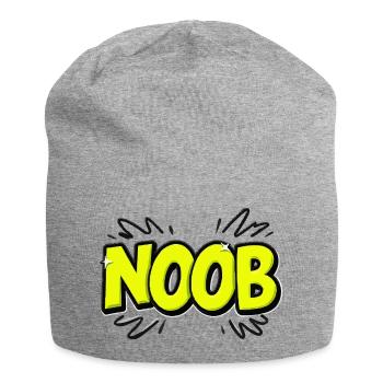 Noob - Jersey-Beanie - Grau meliert - Vorne
