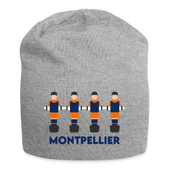Montpellier - Jersey-Beanie - Grau meliert - Vorne