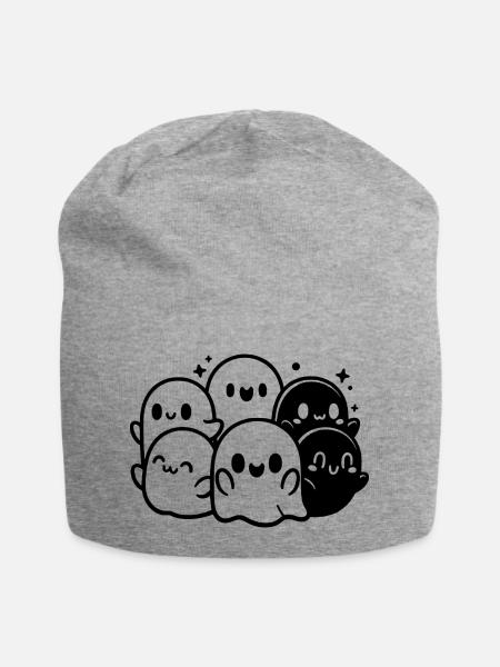 Ghost Gang - Jersey-Beanie - Grau meliert