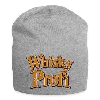 Whisky Profi - Jersey-Beanie - Grau meliert - Vorne