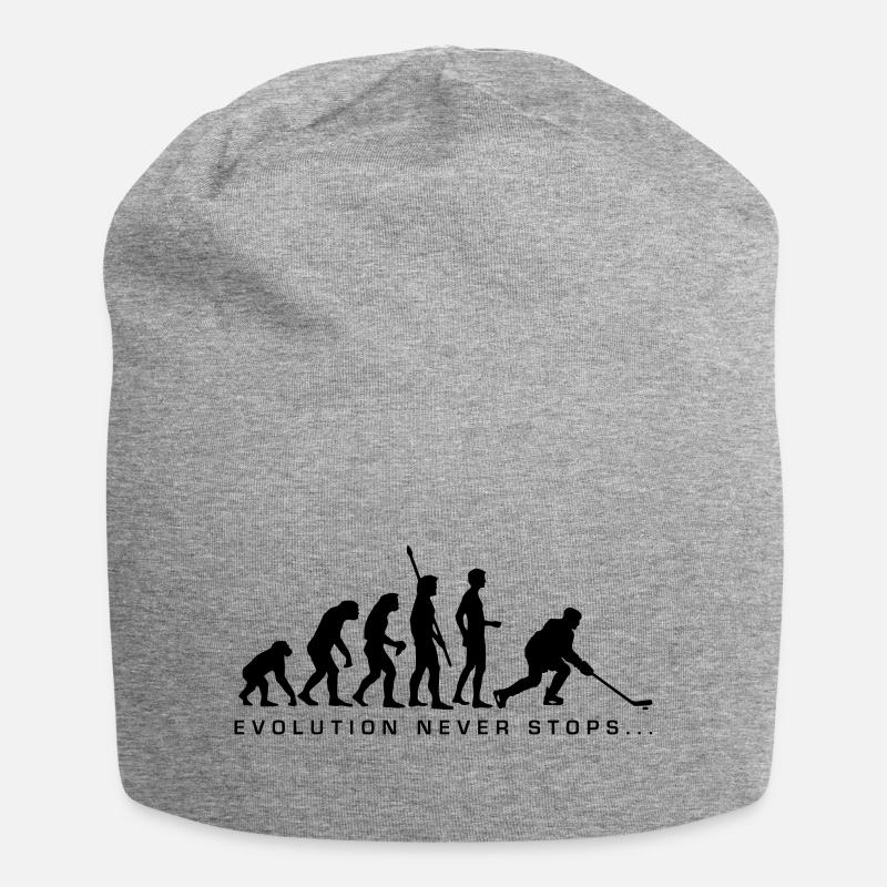 evolution_eishockey_b - Jersey Beanie - heather grey