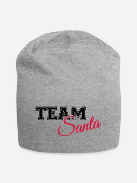 Team Santa - Jersey-Beanie - Grau meliert