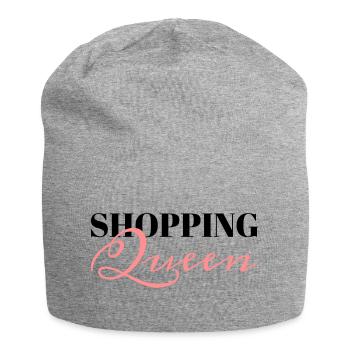 Shopping Queen - Jersey Beanie - heather grey - Front