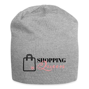 Shopping Queen Bag - Jersey Beanie - heather grey - Front