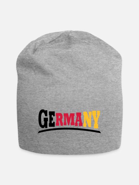 Germany - Jersey-Beanie - Grau meliert