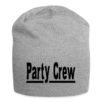 Party Crew - Jersey-Beanie - Grau meliert - Vorne