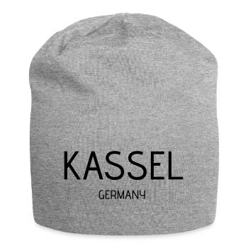 Kassel - Jersey-Beanie - Grau meliert - Vorne