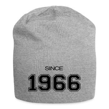 cadeau d'anniversaire 1966 - Bonnet en jersey - gris chiné - Devant