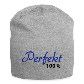100% parfait - Bonnet en jersey - gris chiné - Devant