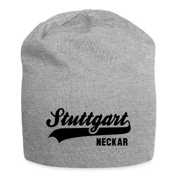 Stuttgart Neckar - Jersey-Beanie - Grau meliert - Vorne