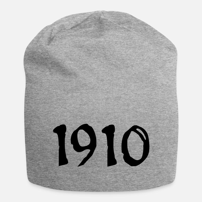 1910_vec_1de - Jersey Beanie - heather grey