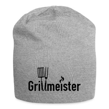 GRILLMEISTER - Grill Master BBQ, Grilling, - Jersey Beanie - heather grey - Front