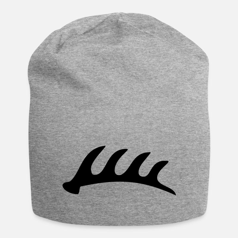 Württemberger Warmblut - Jersey-Beanie - Grau meliert