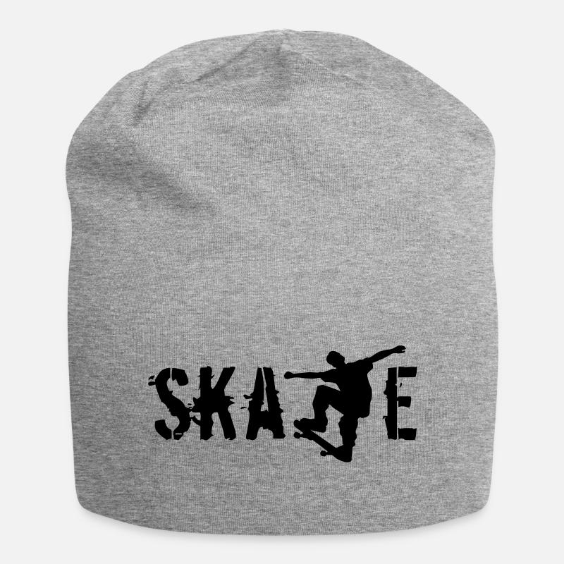 Skate - Jersey-Beanie - Grau meliert