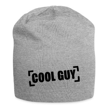 cool_guy_stamp_a1 - Bonnet en jersey - gris chiné - Devant