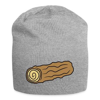 bois de chauffage bois huette holzscheit aboiement holzf - Bonnet en jersey - gris chiné - Devant