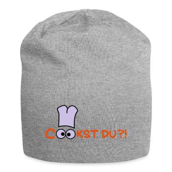 Cook st Du? - Jersey-Beanie - Grau meliert - Vorne