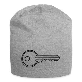 Cle - Bonnet en jersey - gris chiné - Devant