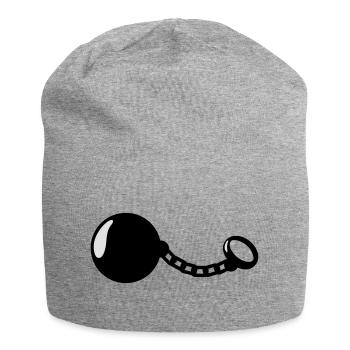 Prison Ball - Bonnet en jersey - gris chiné - Devant