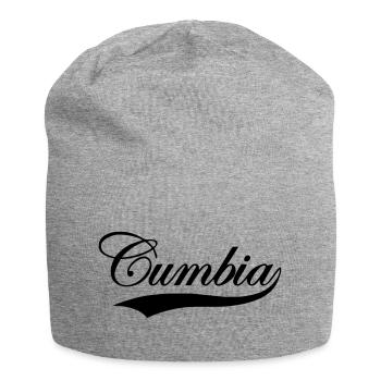 cumbia - Latin from Colombia - Jersey Beanie - heather grey - Front