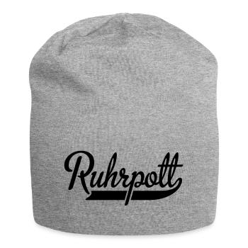 Ruhrpott - Jersey-Beanie - Grau meliert - Vorne