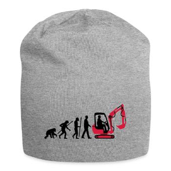 evolution_baggerfahrer_122013_b_2c - Jersey-Beanie - Grau meliert - Vorne