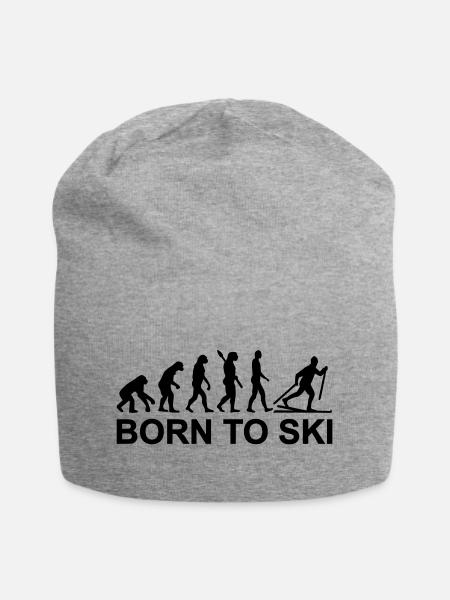 Evolution Skilanglauf - Jersey-Beanie - Grau meliert