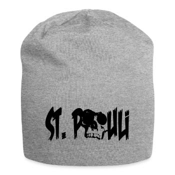 st pauli schädel - Jersey-Beanie - Grau meliert - Vorne