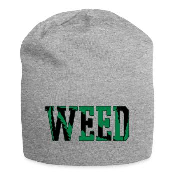 WEED - Bonnet en jersey - gris chiné - Devant