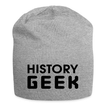 History Geek - Jersey Beanie - heather grey - Front