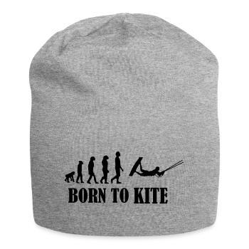 Kiteboard,Kiteboarder,Kiteboarding,Mer,Conseil - Bonnet en jersey - gris chiné - Devant