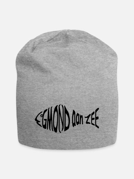 fisch egmond aan zee - Jersey-Beanie - Grau meliert